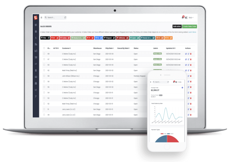 screenshot of Lead Commerce